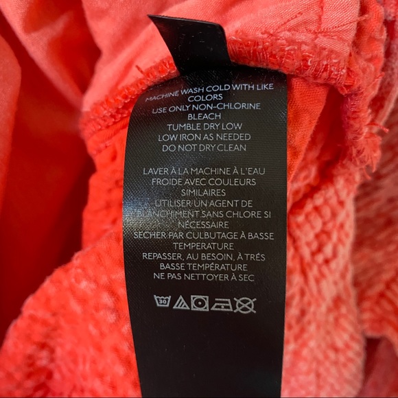 BDG Urban Outfitters Womens Size L Jacket Neon Pink Button Down Collared Sweater - Picture 13 of 13